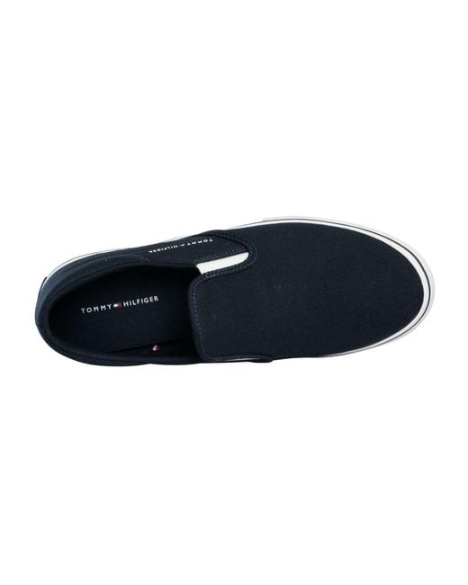 Tommy Hilfiger Blue Core Slip On Trainers for men