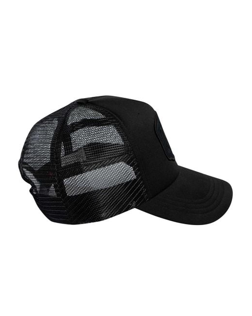 Deus Ex Machina Black Baylands Trucker Cap for men