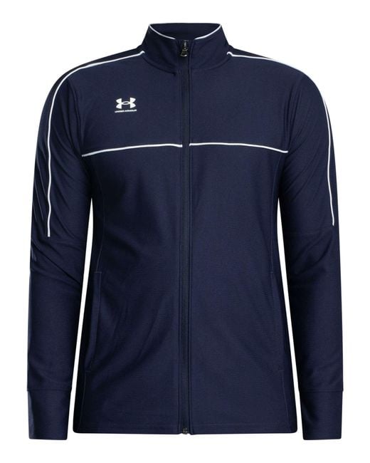 Under Armour Blue Challenger Track Jacket for men