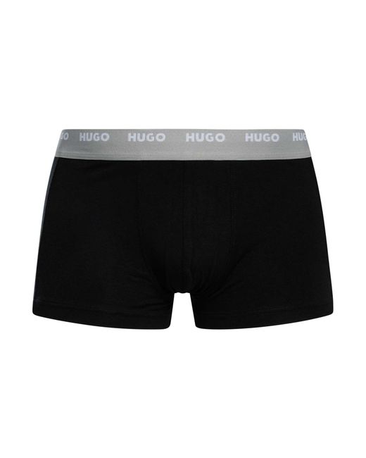 HUGO Black 5 Pack Trunks for men