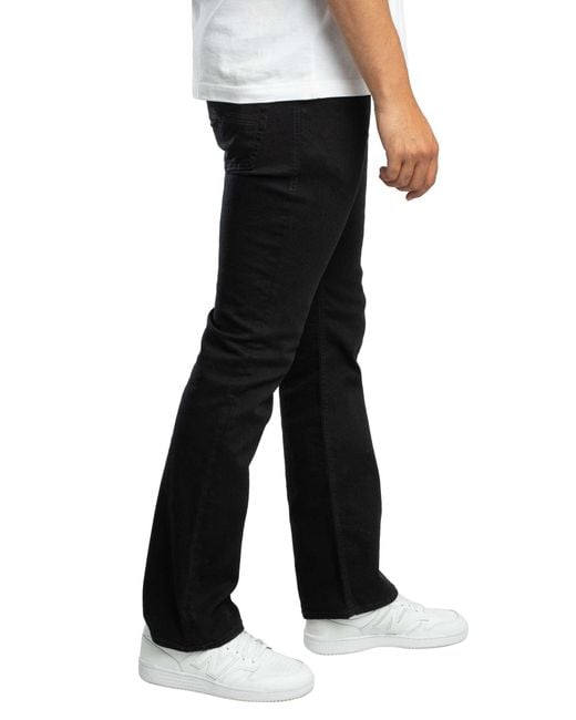 DIESEL Black 2007 Zatiny Bootcut Jeans for men