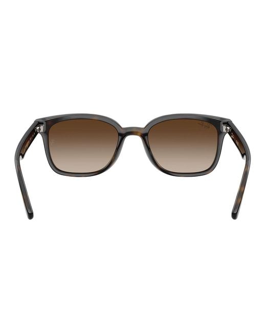 Ray-Ban Brown Rb4461d Rectangle Sunglasses for men