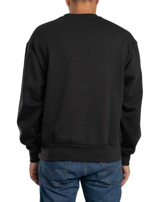 Vans Black Left Chest Sweatshirt for men