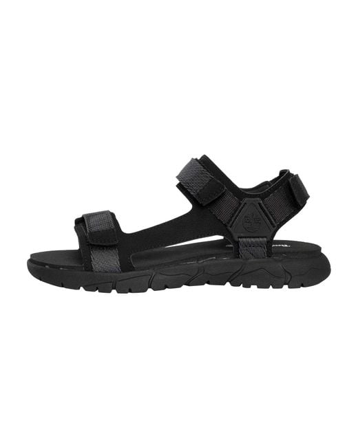 Timberland Black Windham Trail Sandals for men