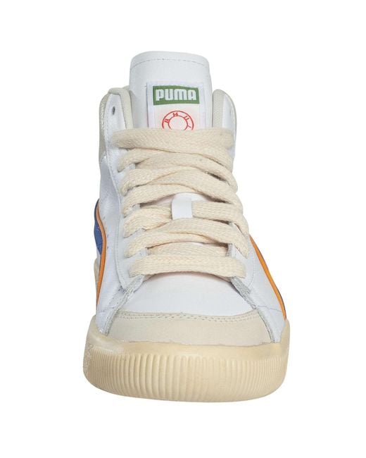 PUMA Blue Clyde Mid Bball Rhuigi Hi Trainers for men