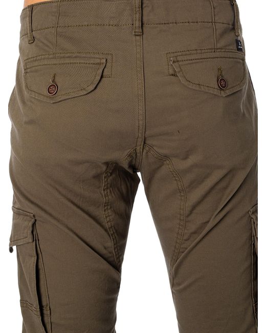 Jack & Jones Gray Paul Flake 542 Cargos for men
