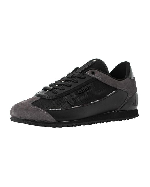 Cruyff Black Montanya Leather Trainers for men