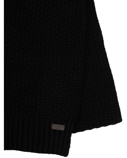 Barbour Black Ramside Beanie & Scarf Gift Set for men