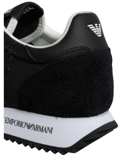 EA7 Multicolor Big Logo Mesh Trainers for men