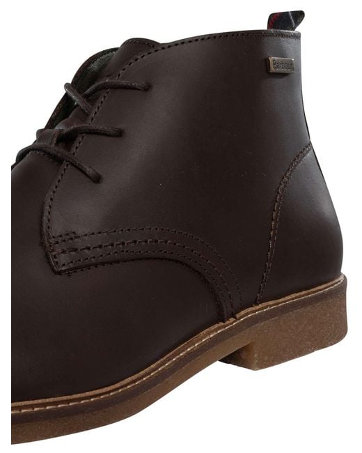 Barbour Brown Sonoran Cukka Leather Boots for men