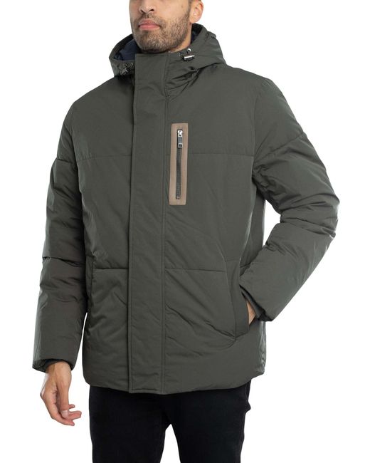 Ted Baker Gray Kinmont Puffer Jacket for men