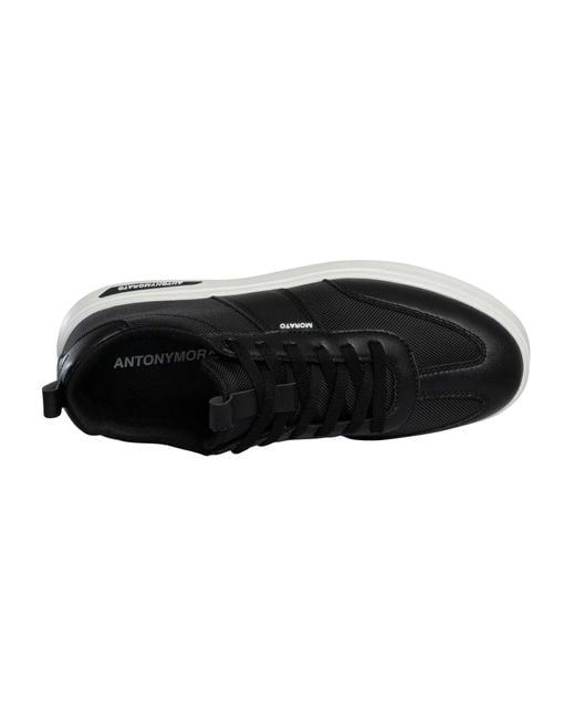 Antony Morato Black Logo Tag Trainers for men