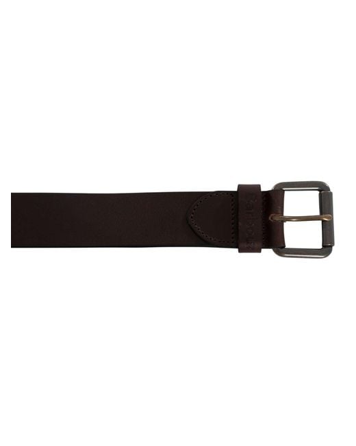 Barbour Brown Allanton Leather Belt for men
