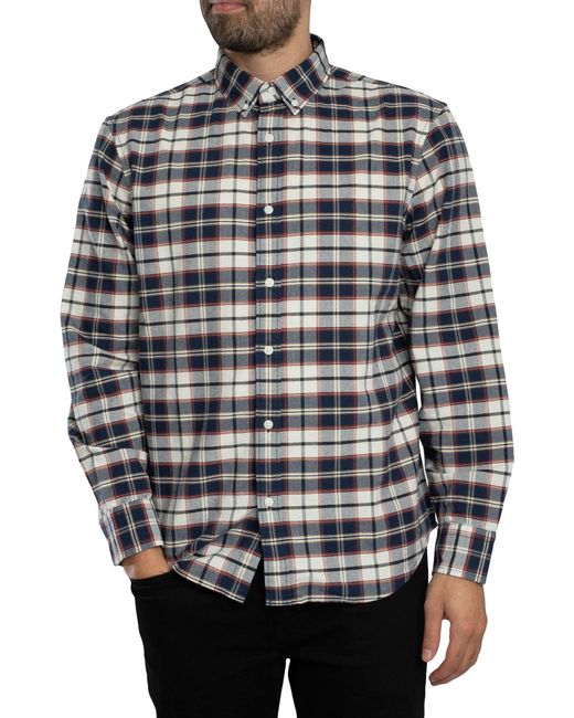 Levi's Gray Authentic Button Down Shirt for men