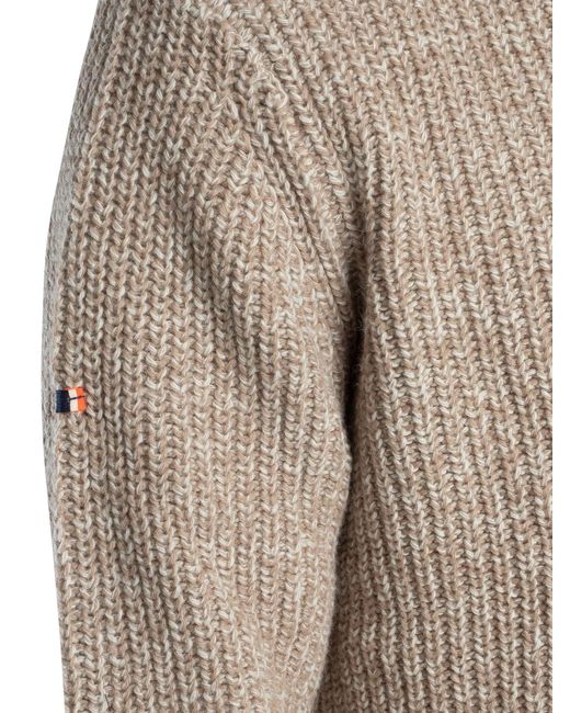 Superdry Natural Shawl Collar Jumper for men