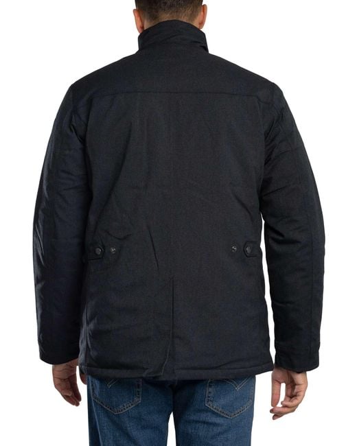 Barbour Blue Winter Ogston Waterproof Jacket for men