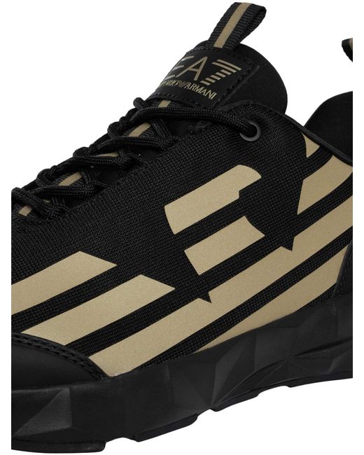 EA7 Black Ultimate C2 Kombat Core Trainers for men