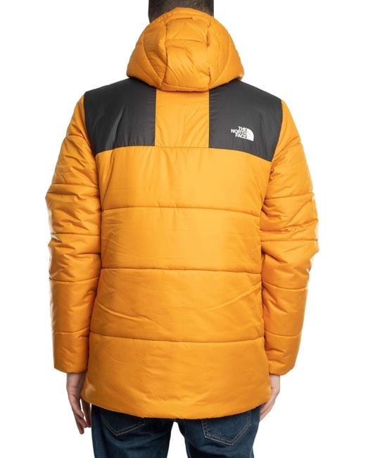 The North Face Orange Massif Puffer Jacket for men