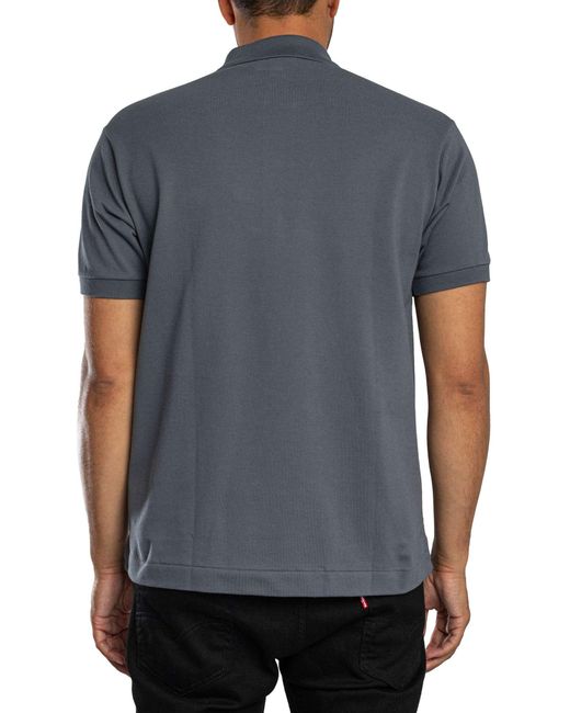 Lacoste Blue Logo Polo Shirt for men