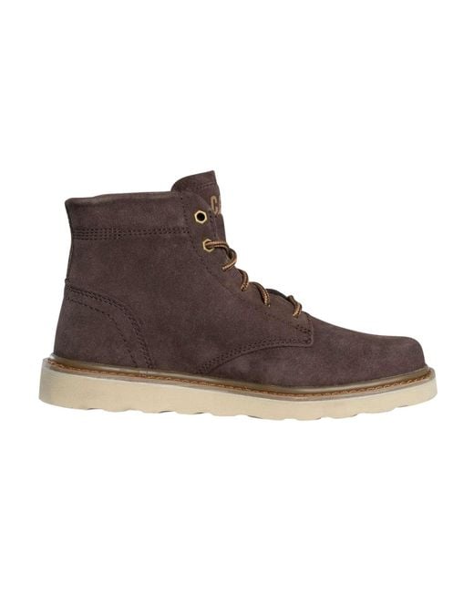 Caterpillar Brown Narrate Suede Boots for men