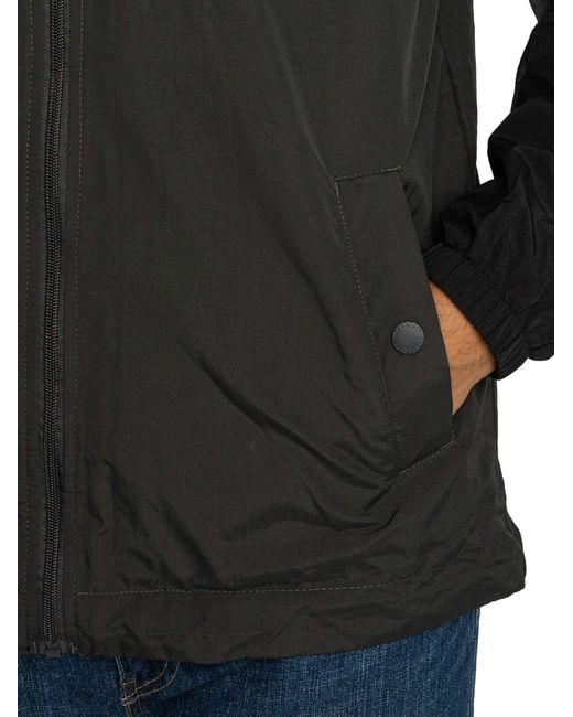 Lyle & Scott Gray Colourblock Zip Through Jacket for men
