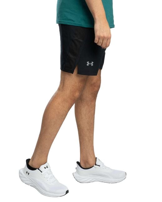 Under Armour Black Launch Shorts for men