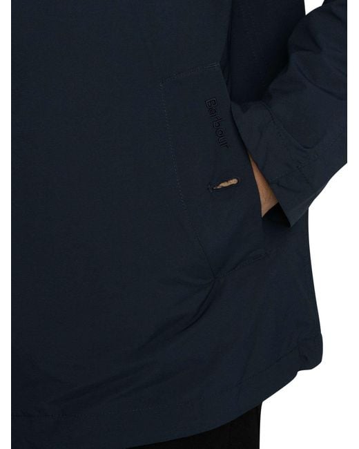 Barbour Blue Modern Rokig Showerproof Jacket for men