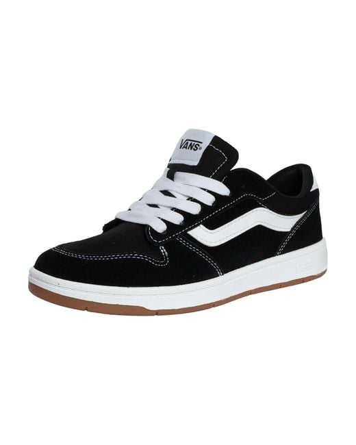 Vans Black Ryland Suede Canvas Trainers for men