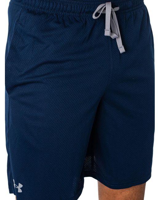 Under Armour Blue Tech Mesh Shorts for men
