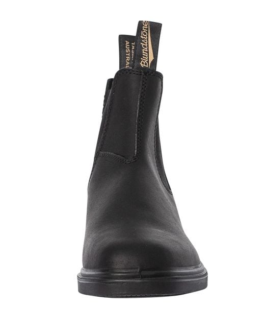 Blundstone Black Classic Leather Chelsea Boots for men