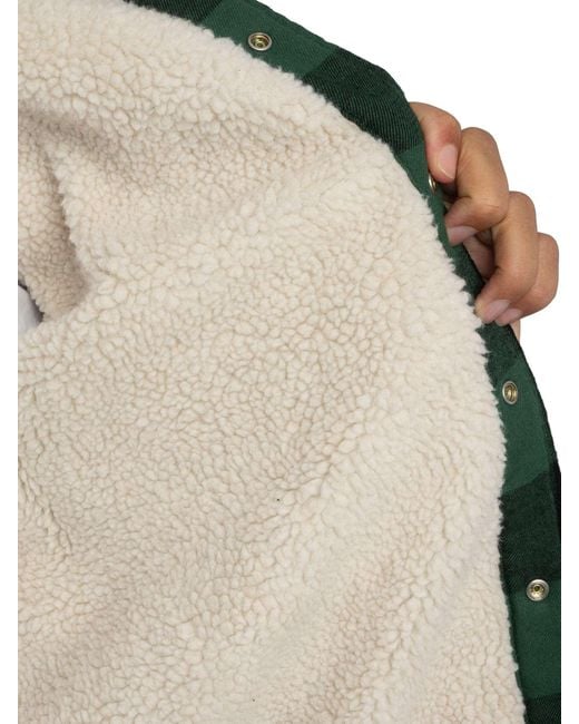 Dickies Green Lined Sacramento Fleece Jacket for men