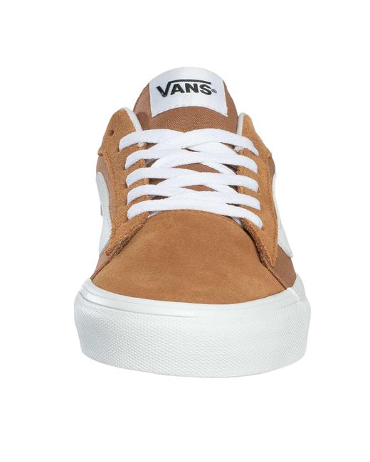 Vans White Vero Suede Trainers for men