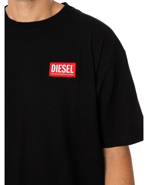DIESEL Black Nlabel T-shirt for men