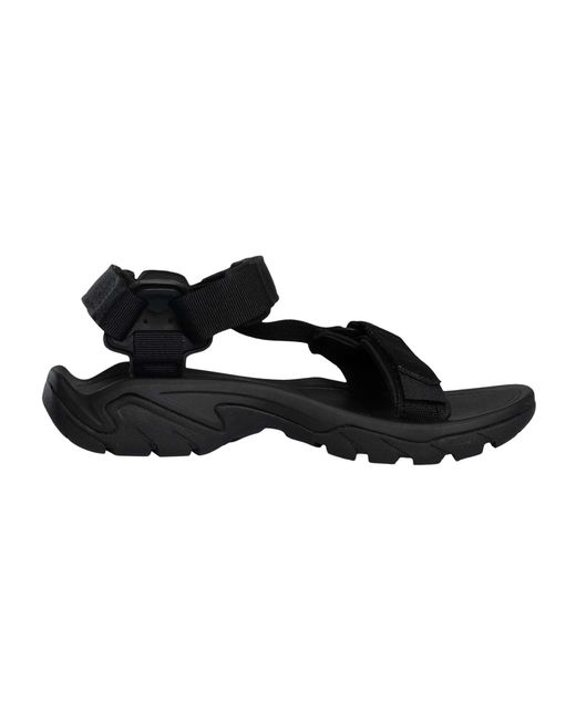 Teva Black Terra Fi 5 Universal Sandals for men