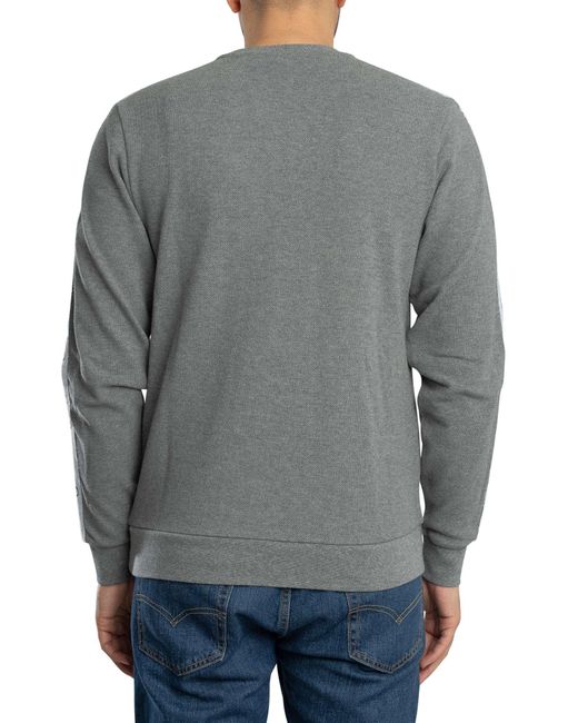 Sergio Tacchini Gray Delman Sweatshirt for men