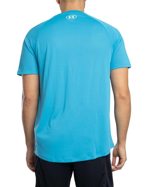Under Armour Blue Loose Tech 2.0 T-shirt for men