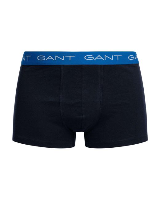 Gant Blue 3 Pack Trunks for men