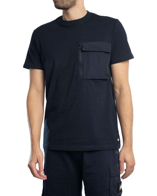 Weekend Offender Blue Takaji T-shirt for men