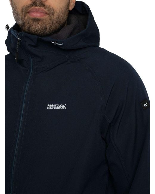 Regatta Blue Arec Iii Softshell Jacket for men