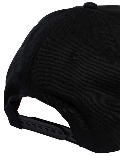 HUGO Black Jude Baseball Cap for men