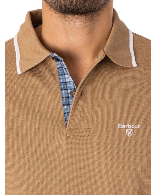 Barbour Natural Easington Polo Shirt for men