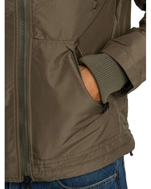 Superdry Brown Hooded Arctic Windcheater Jacket for men