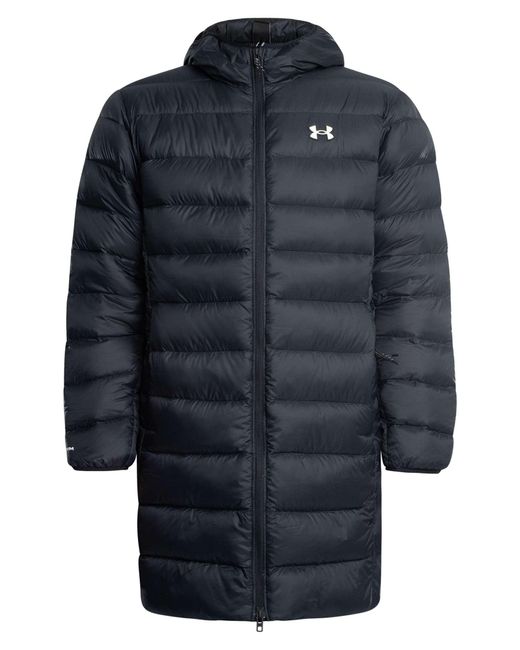 Under Armour Blue Legend Down Parka Jacket for men
