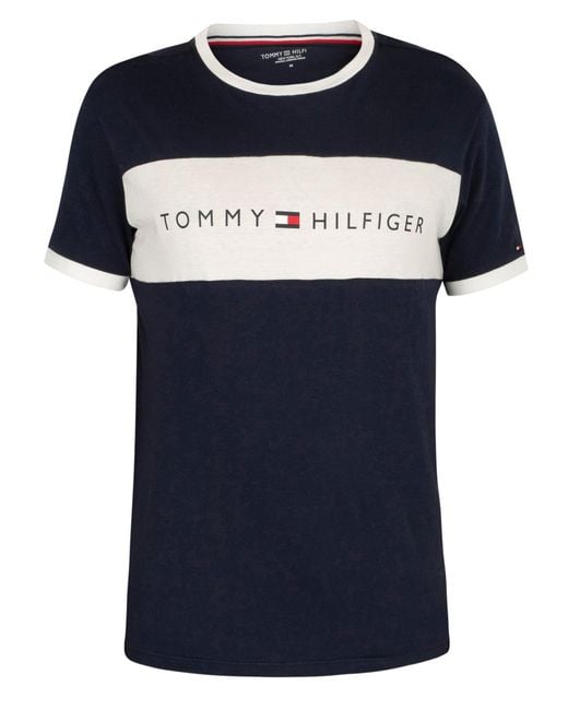 blue tommy hilfiger shirt