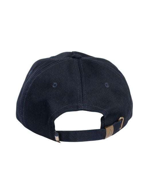 Aquascutum Blue Iconic Logo Baseball Cap for men