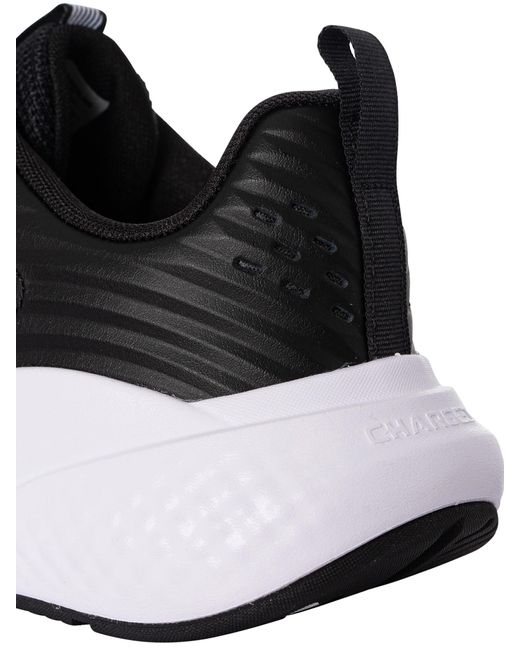 Under Armour Black Charged Commit Trainers for men