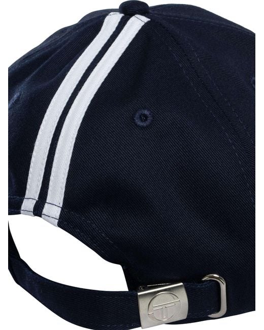 Sergio Tacchini Blue Cortona Peaked Cap for men