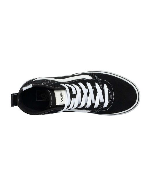 Vans Black Ashwood Hi Decon Suede Trainers for men