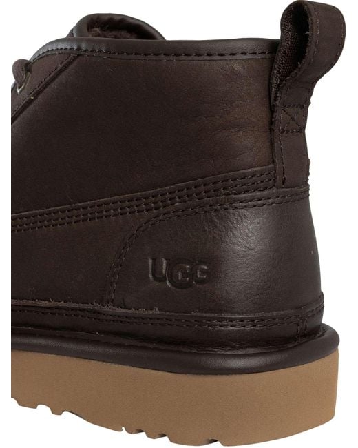 Ugg Brown Neumel Moc Nubuck Shoes for men