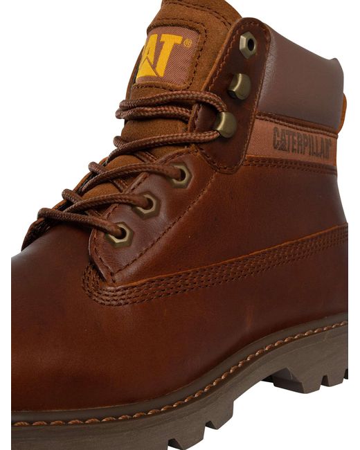 Caterpillar Brown Colorado 2.0 Leather Boots for men